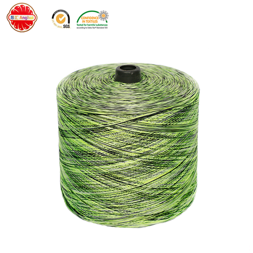 polyester space dye yarn for spandex fabric fitness yoga and sportswear