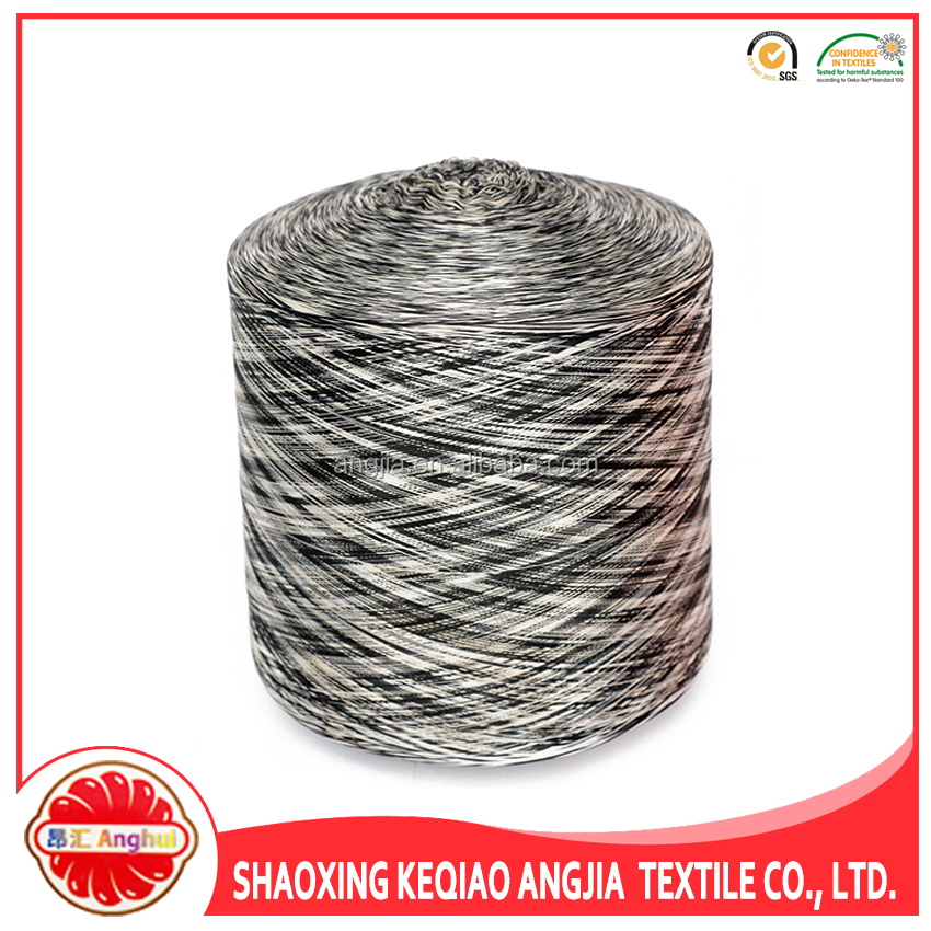 High Quality 100% Polyester Space Dyed Yarn Knitting