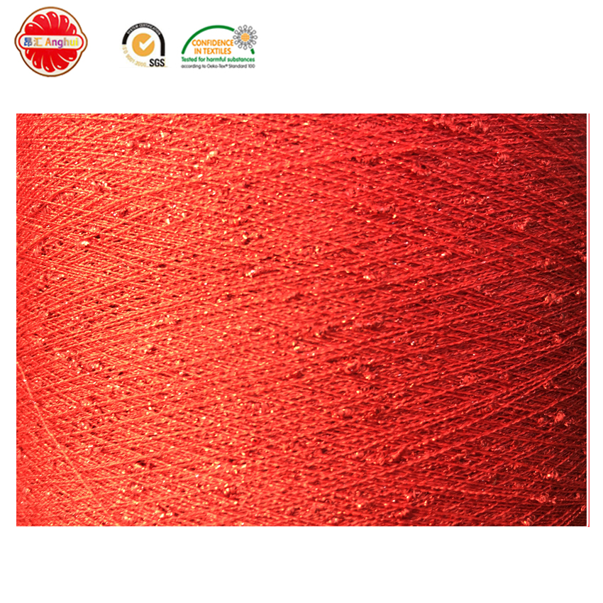 Knitting Polyester Metallic Lurex Fancy Yarn